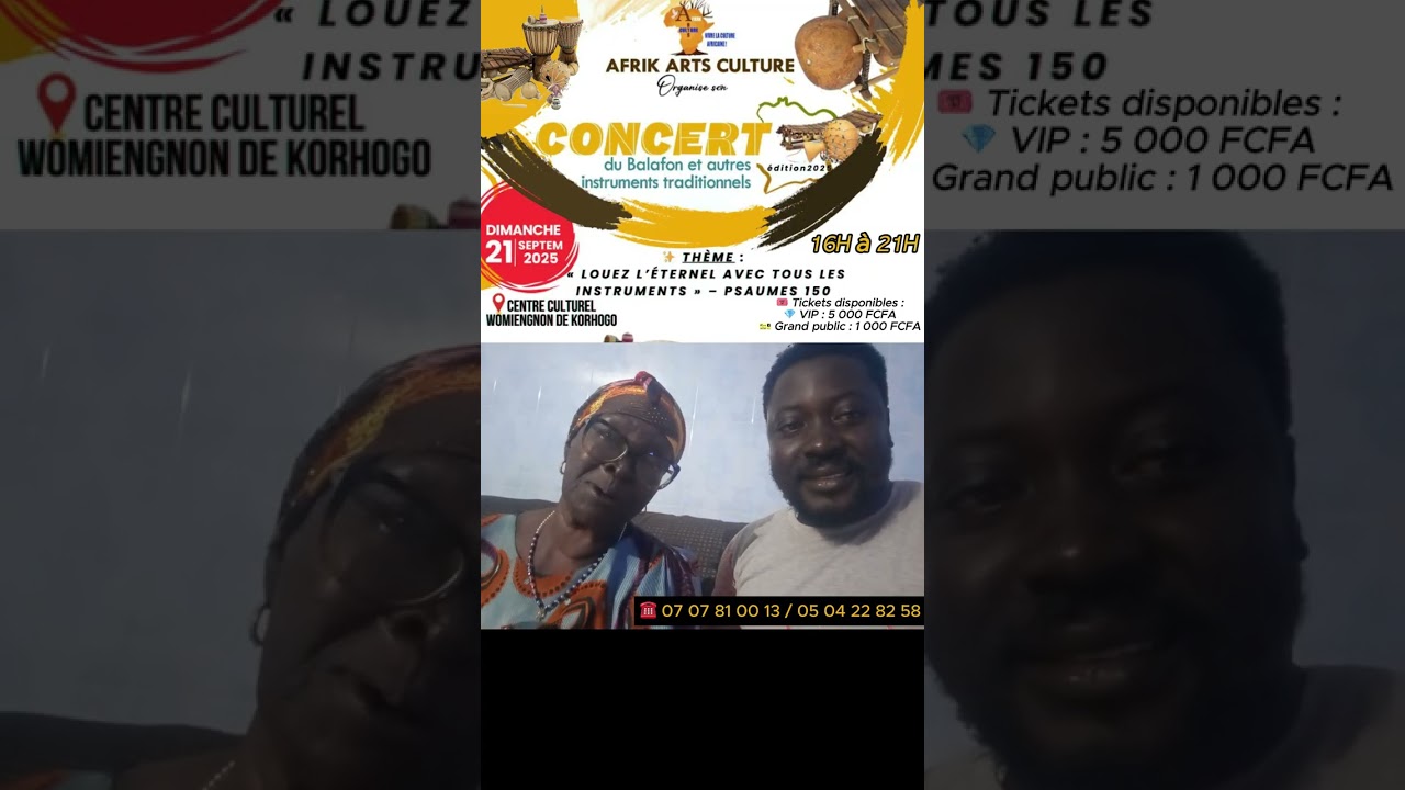 Afrik Arts Culture vous présente Maman SILUE NONGNIMIN MARIE