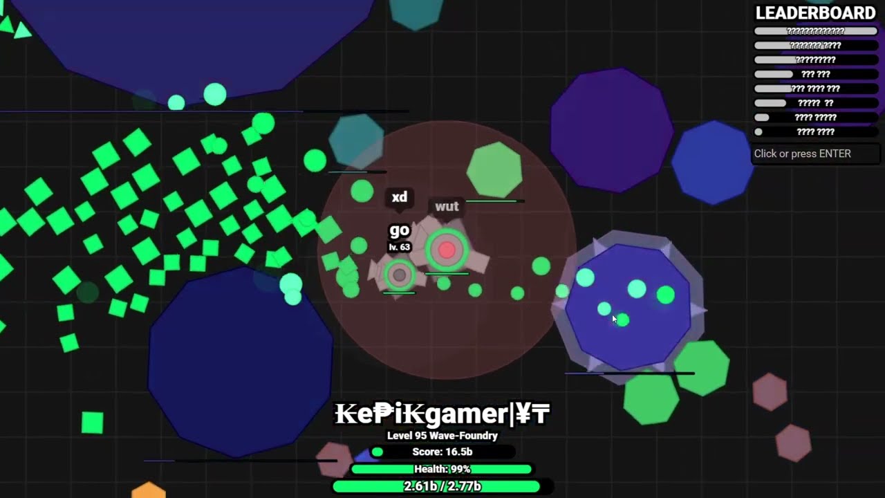 Scenexe.io - 30.8b Wave-Foundry: Epic gameplay! FT. JurassicTurtle || KePiKgamer