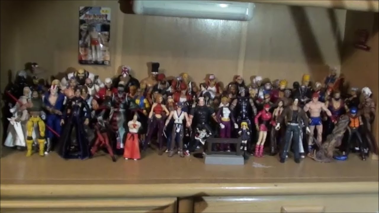 King Of Fighters Action Figure Collection (Video + Slideshow)