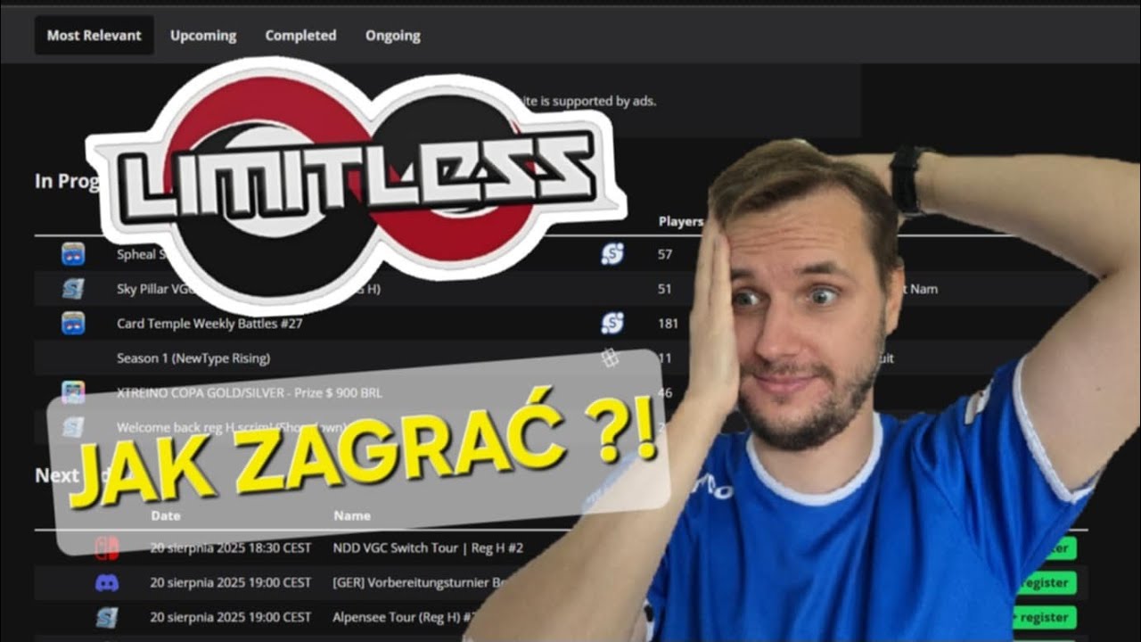 Jak grać turnieje Pok&eacute;mon TCG Pocket na Limitless? | Poradnik krok po kroku