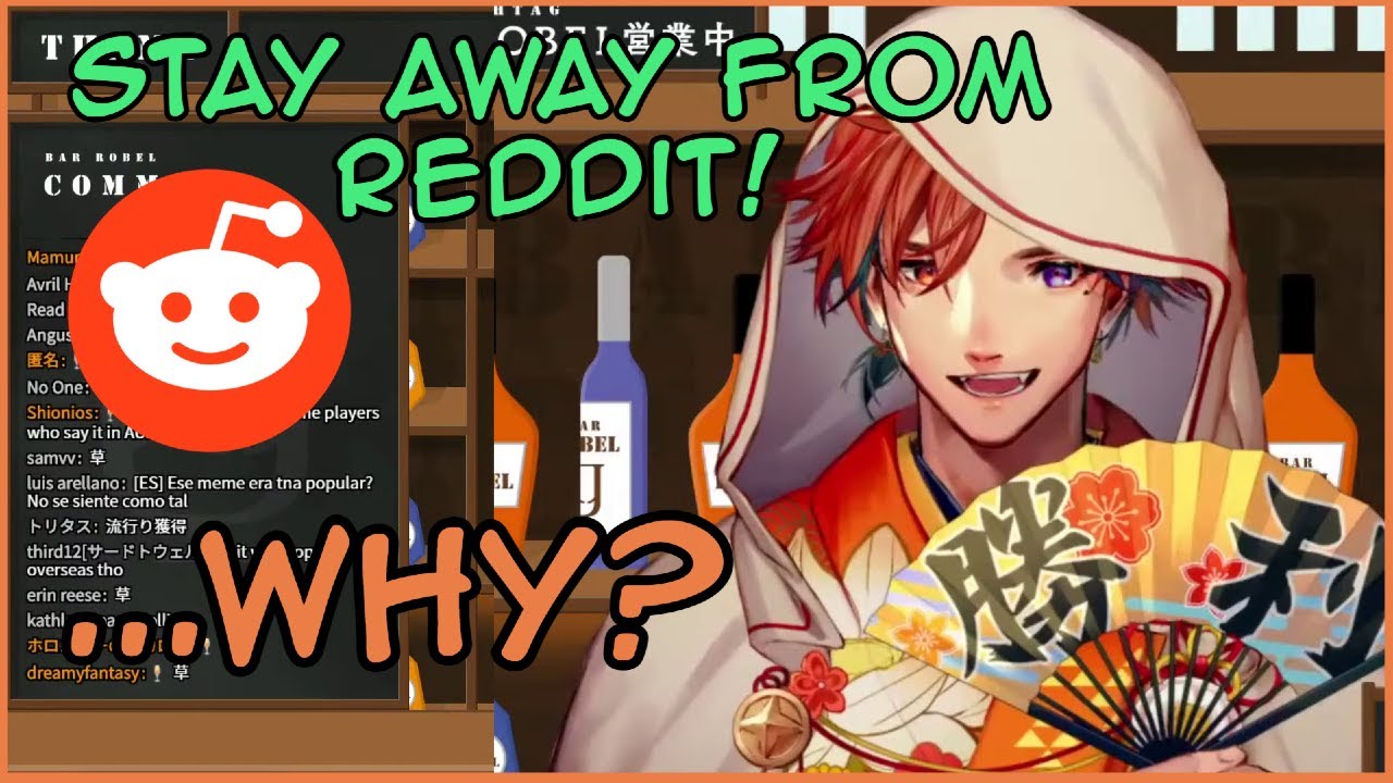 Roberu finds out about Reddit Memes - Gets warned to STAY AWAY【Hololive/Eng Sub】