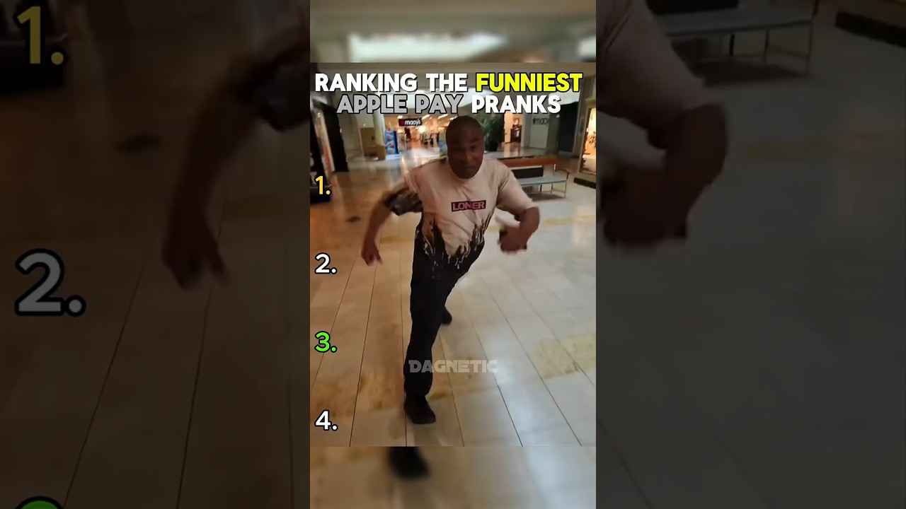 Ranking the FUNNIEST APPLE PAY Pranks 😂💳 #shortsviral #shorts