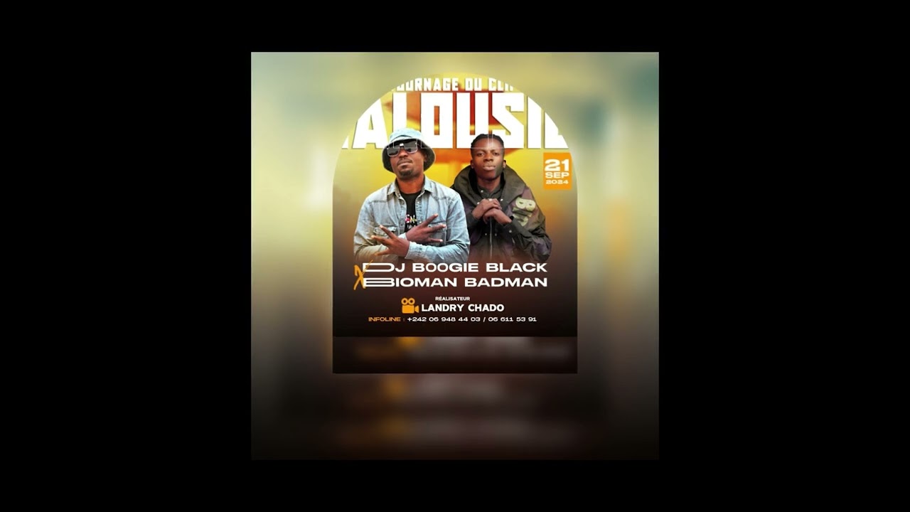Dj Boogie black ft Bioman titre jalousie version audio