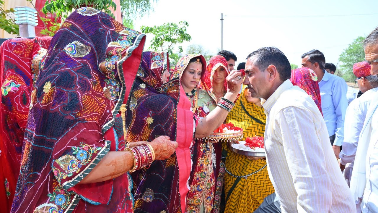 उजली बत्तीसी बीरो आयो😍🔥भाई बहन का शानदार गीत 🥰 मारवाड़ी गीत #geet #marwadigeet 🔥 jethi vijayapura 