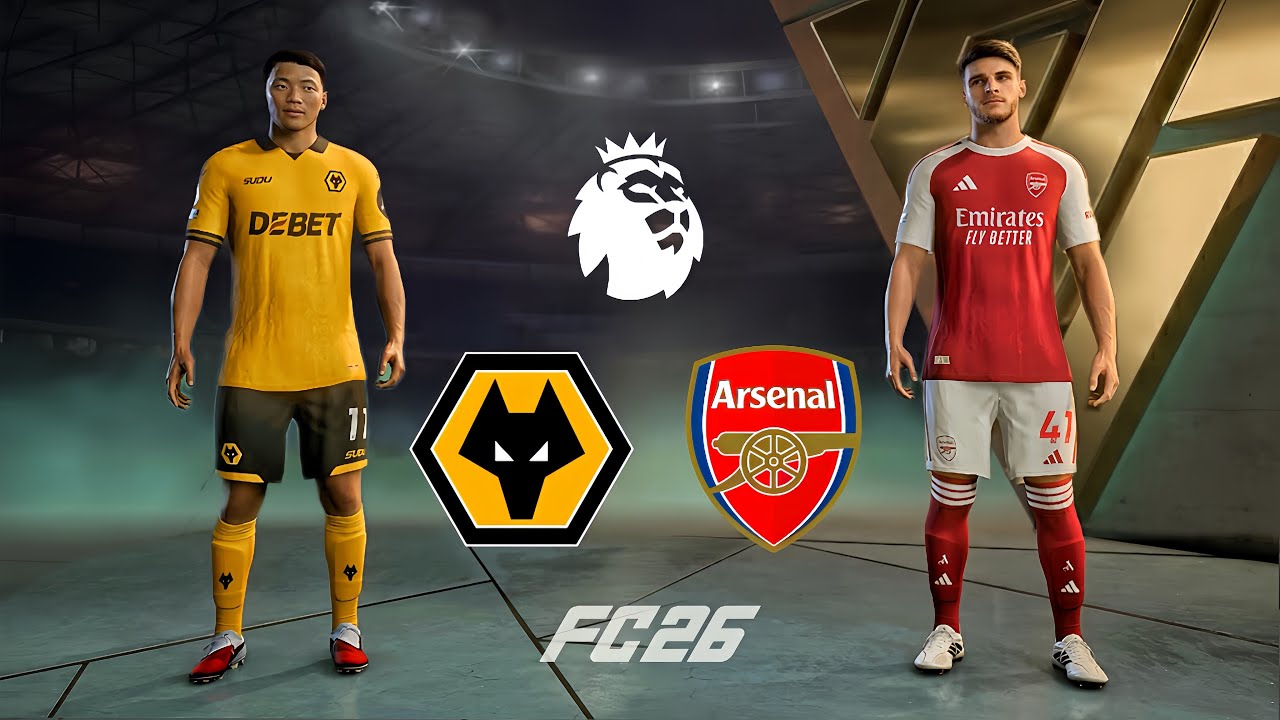 Premier League Night Clash | Wolves vs Arsenal | FC 26 simulation 