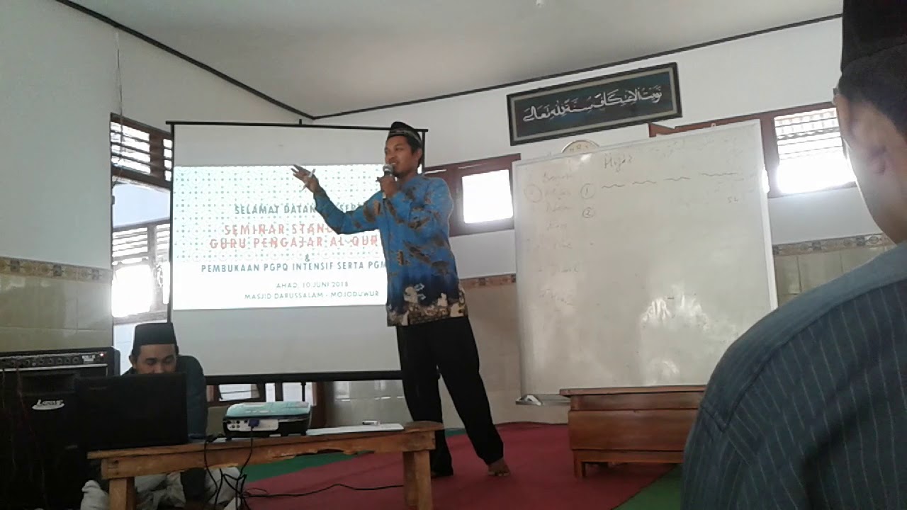 1/4 Belajar Irama Hijaz Bersama Ustadz M. Solikul Hadi di PGPQ At-Tartil