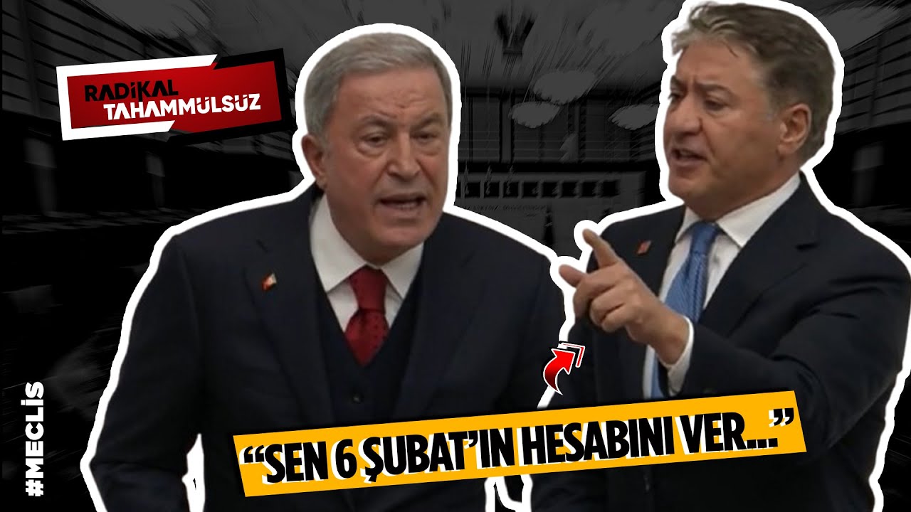 Meclis’te ŞOK Anlar! “Asker yoktu!” sözleri Hulusi Akar–Murat Emir arasında 'Deprem' krizi yarattı