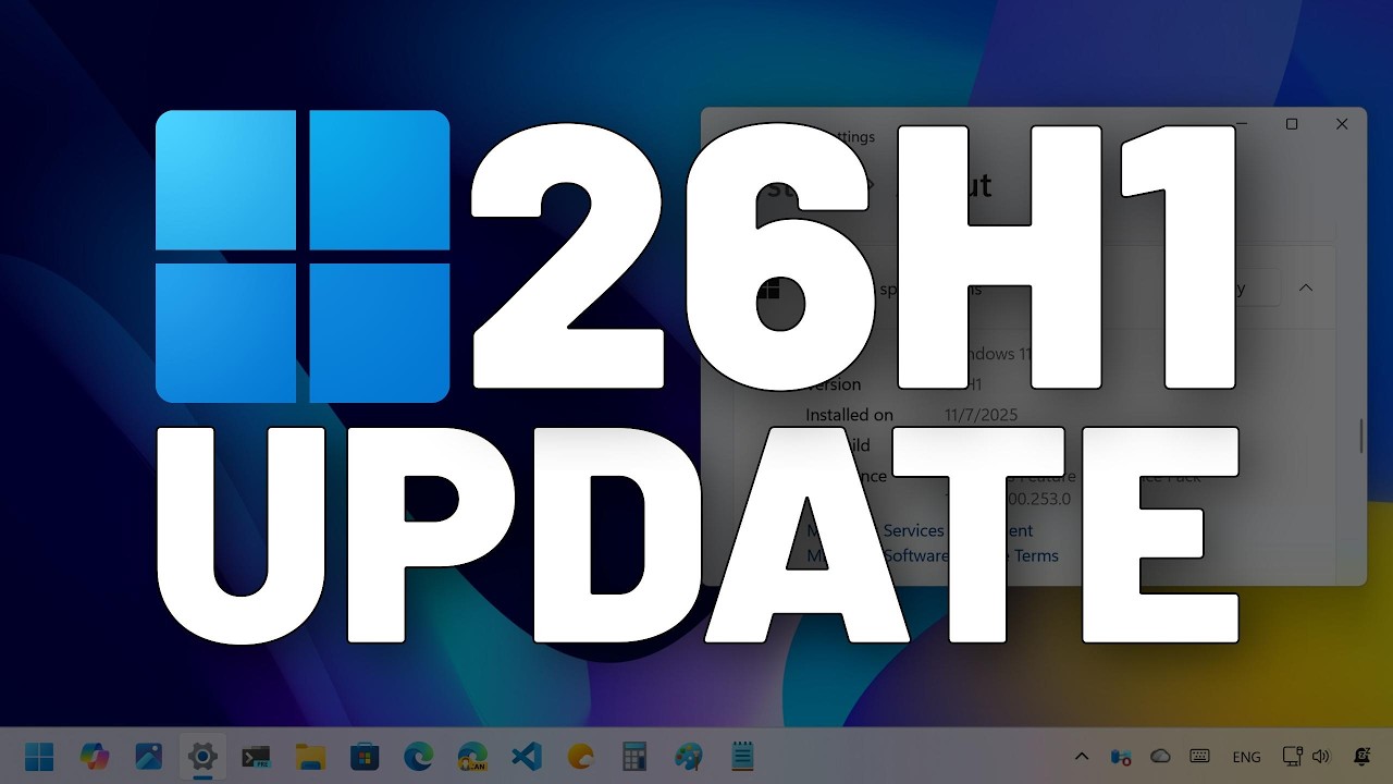 Представлена ​​новая версия Windows 11 26H1 &mdash; всё, что вам нужно знать (сборка 28000)
