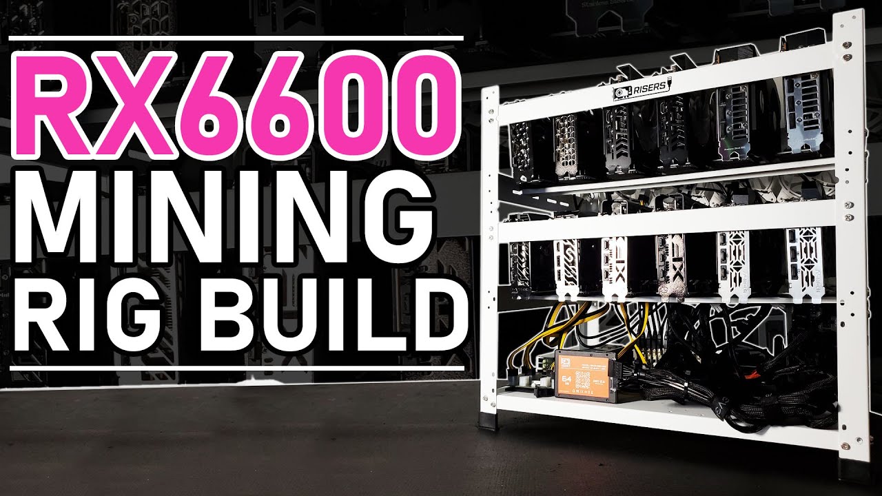 How To Build A GPU Mining Rig | RX6600 Crypto Mining Rig Build