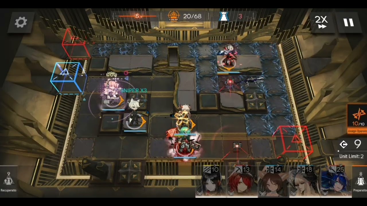 Arknights - SSS: The Abandoned Lighthouse - LT-5 (No Wandering Medics + Lattern Clear, Ranged-ish)