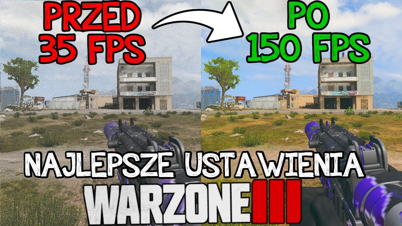 NAJLEPSZE USTAWIENIA GRAFIKI PC DO WARZONE 3 - MAX FPS + WIDOCZNOŚĆ