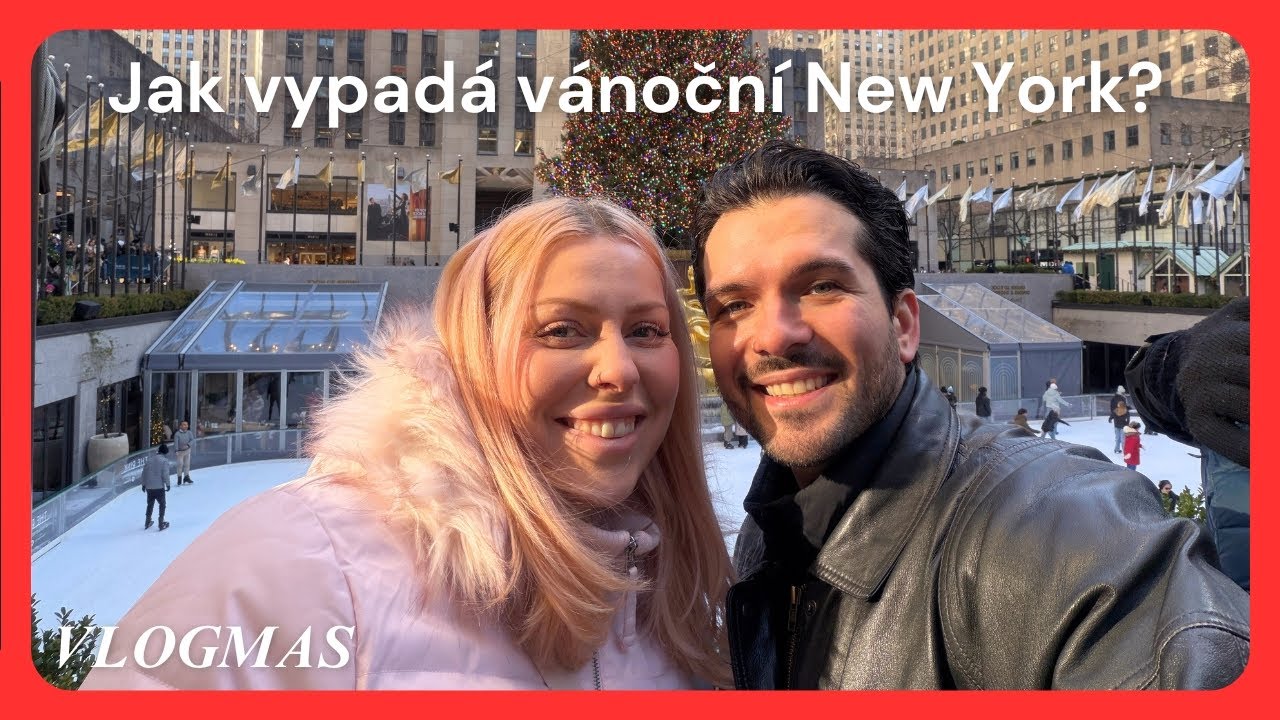 VLOGMAS 2025 - Jak vypadá vánoční New York? | NYC diaries