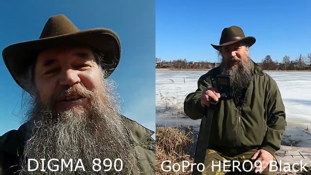 Сравнение камер DIGMA 890 и GooPro 9