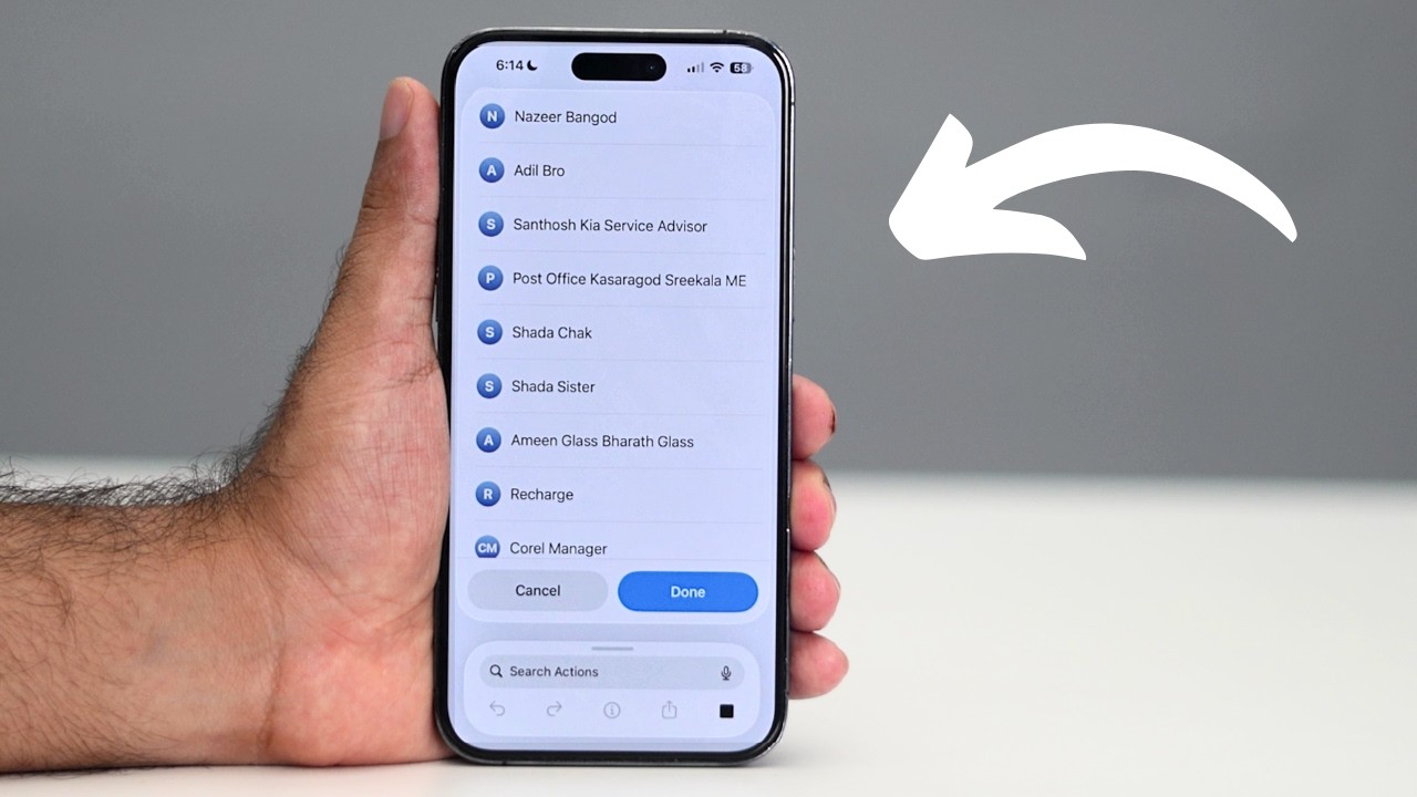 Как найти недавно добавленные контакты на iPhone (2026)