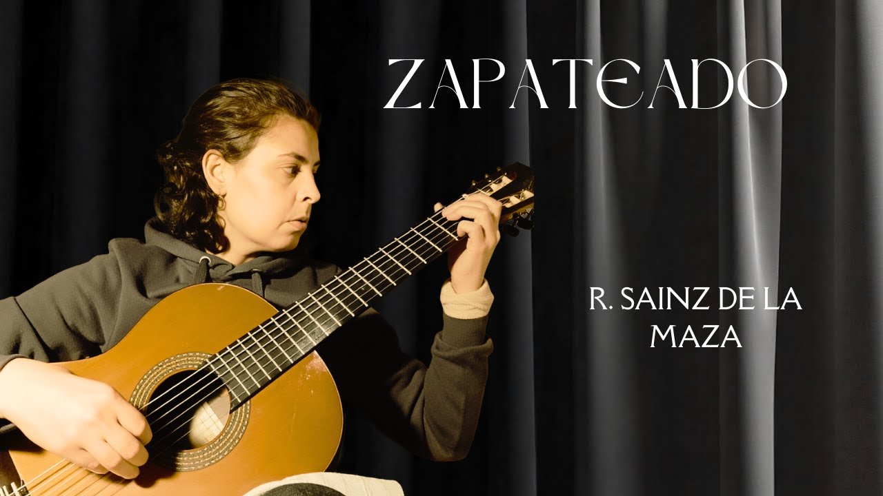 Sainz de la Maza: Zapateado | Classical Guitar - Teresa Abreu (Denis Azabagic School)