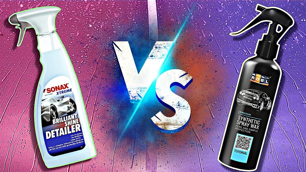 Will ADBL Synthetic Spray Wax Beat Sonax Brilliant Shine Detailer?
