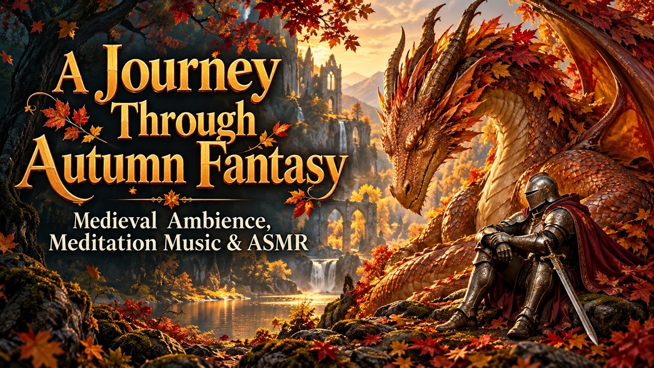 A Journey Through Autumn Fantasy | Medieval Ambience, Meditation Music & ASMR