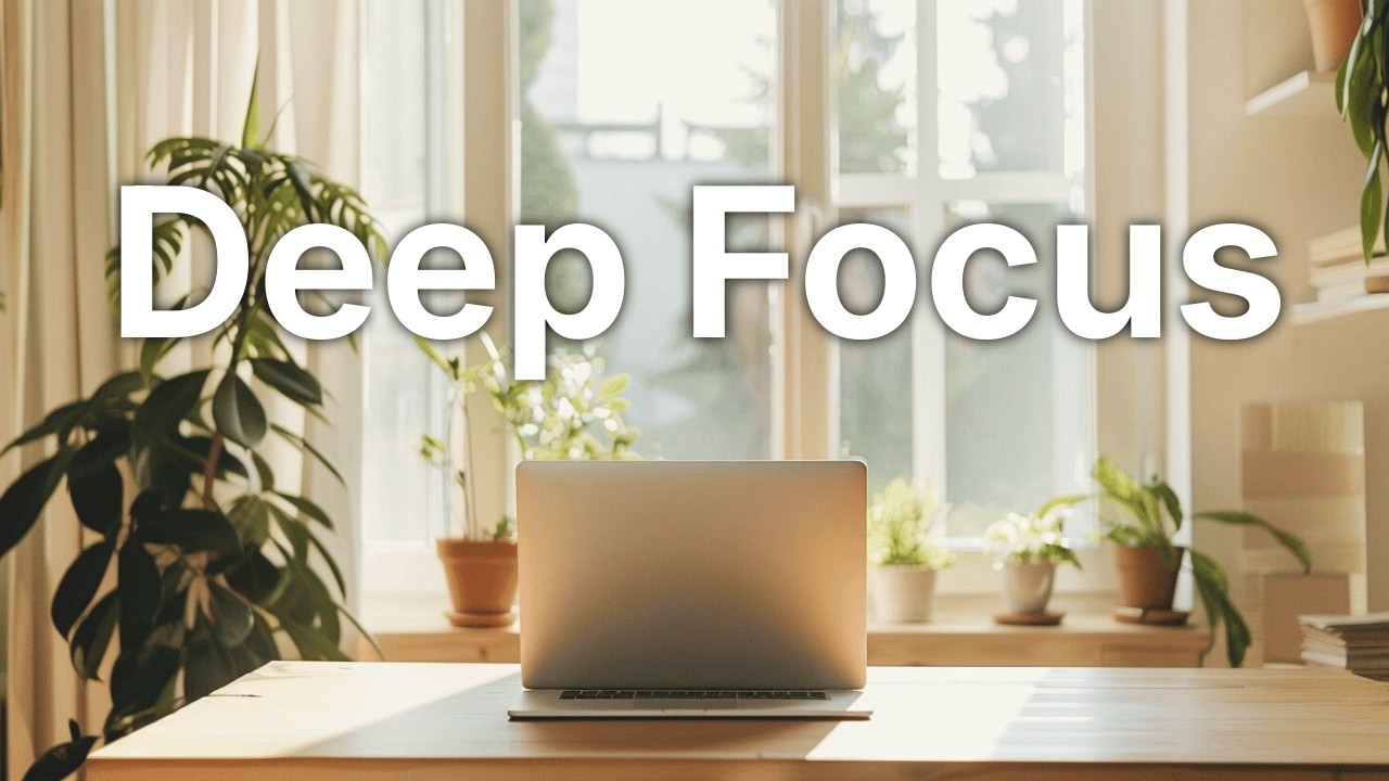 Focus Music for Work & Study | Calm Background for Deep Concentration