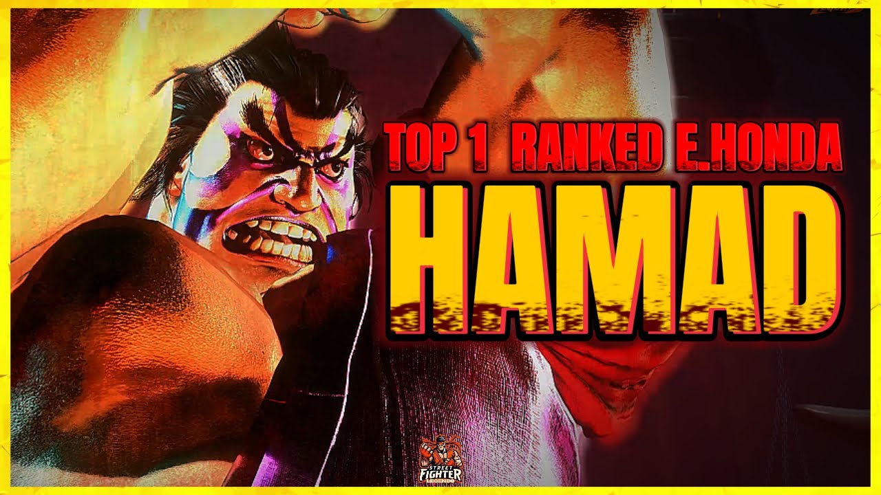 SF6 E. HONDA Showcase 💥 HAMAD Top 1 Ranked E.HONDA 💥 High level gameplay