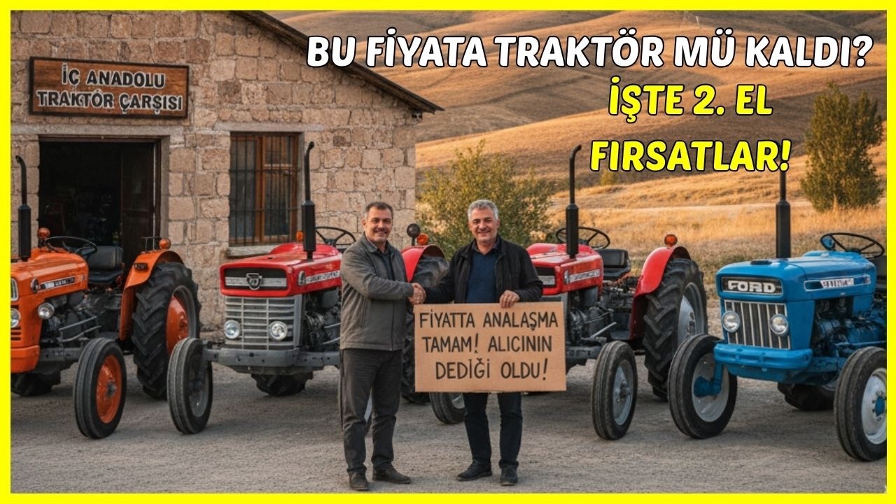 Bu Traktör Fiyatları Gerçek mi? 330 Bin TL’ye 640, 775 Bin’e Deutsch-Fahr!  2. El Piyasa Şokta!