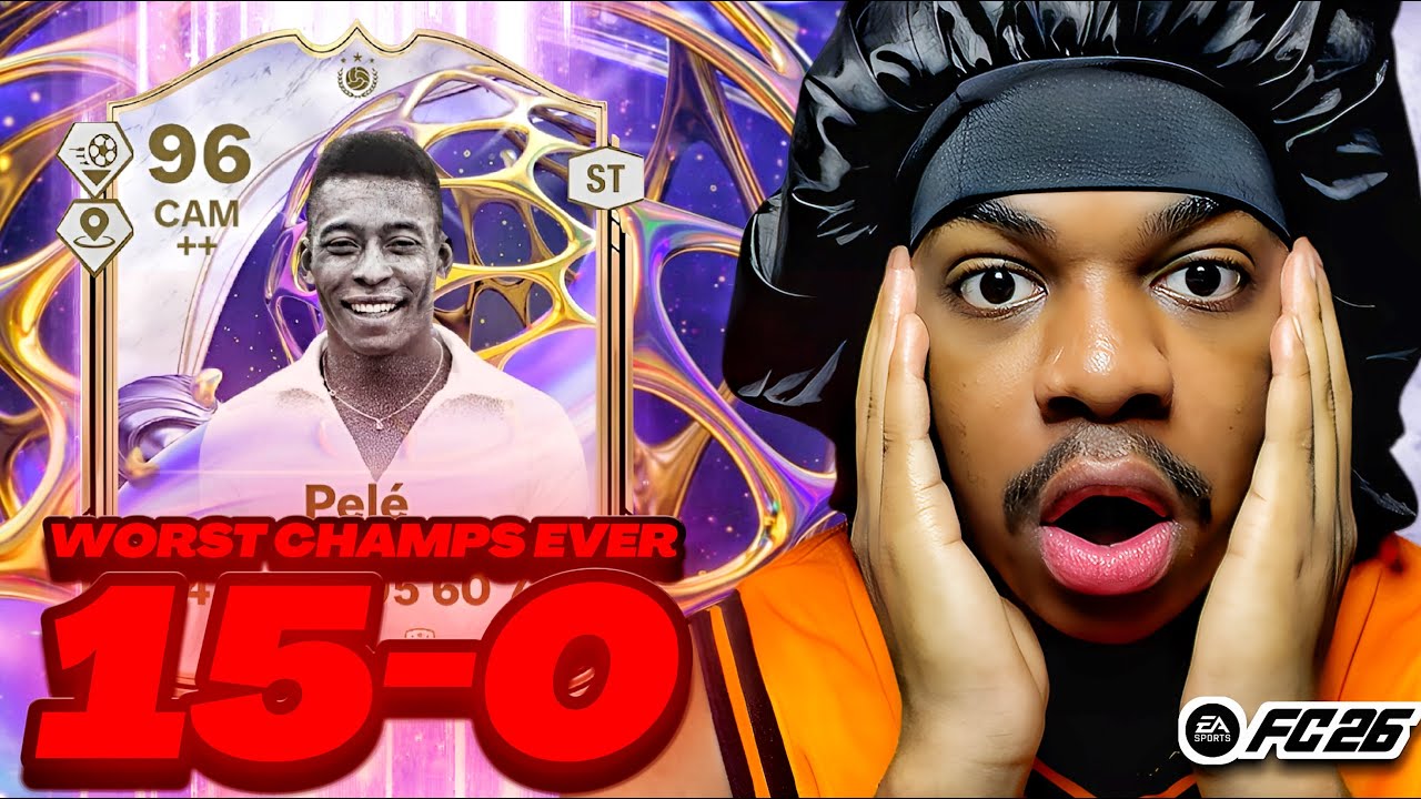THE WORST FUT CHAMPS SPEEDRUN YOU WILL EVER WATCH……EA FIX YOUR GAME!!!!😡