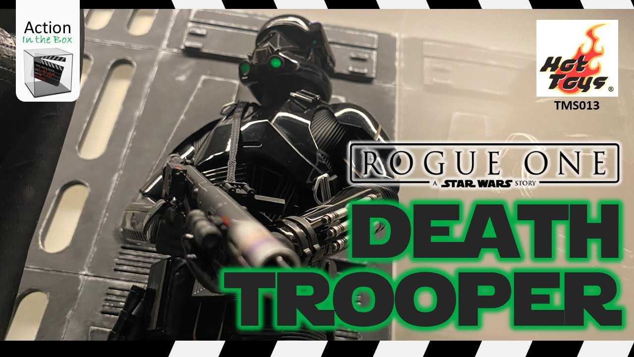 The Mandalorian Death Trooper 1/6 Scale Figure Hot Toys with Star Death Diorama