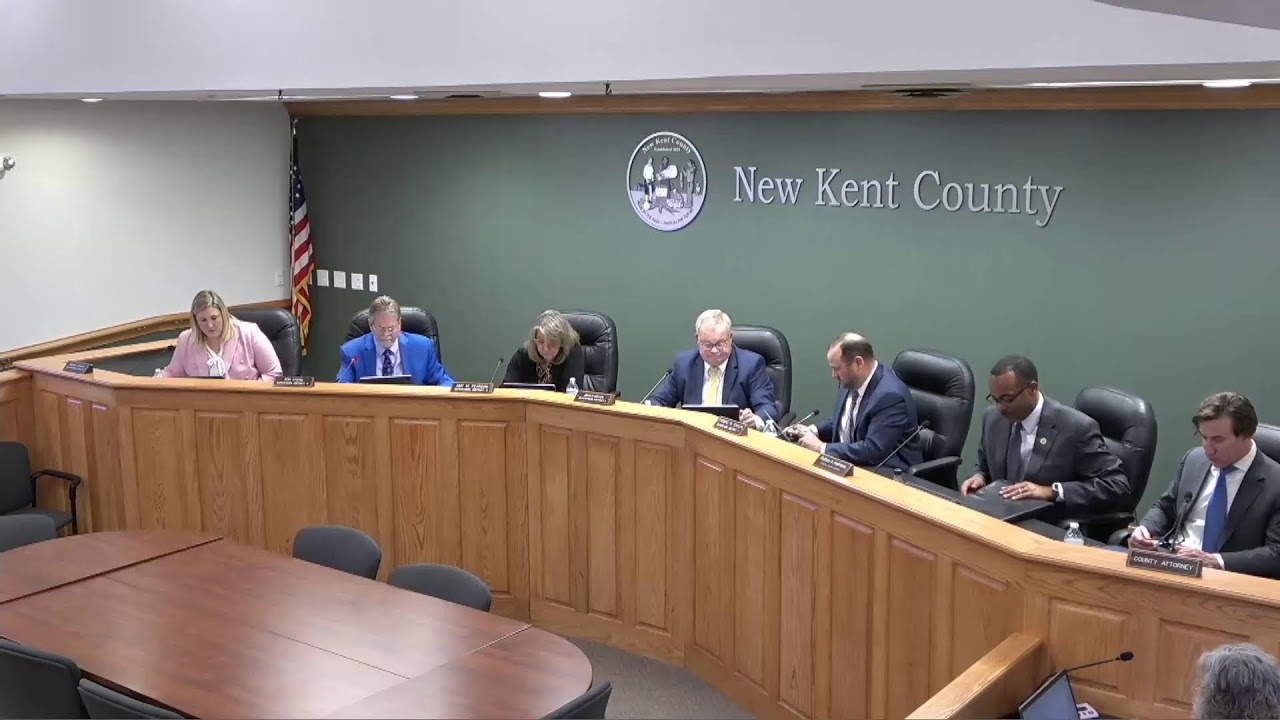January 13, 2026 New Kent County Board of Supervisors Business Meeting