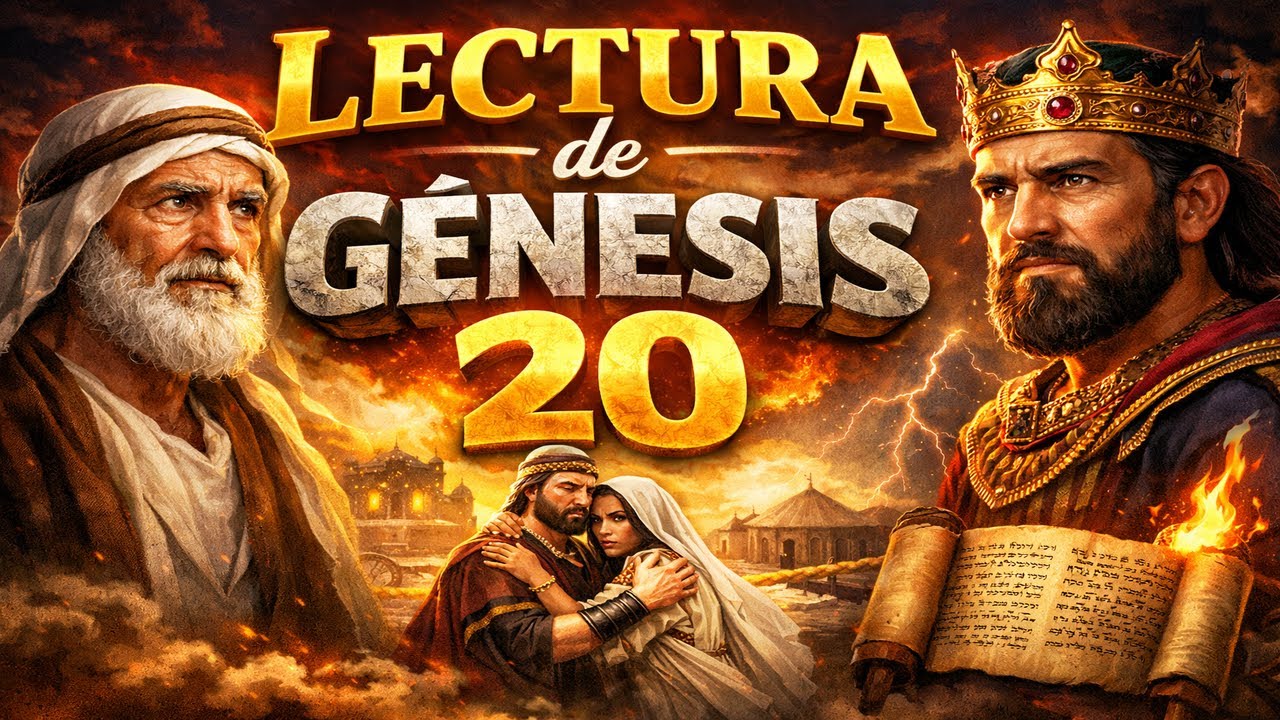 Lectura de Génesis 20 | Abraham, Abimelec y Sara | Biblia RVR 1960 📖🔥
