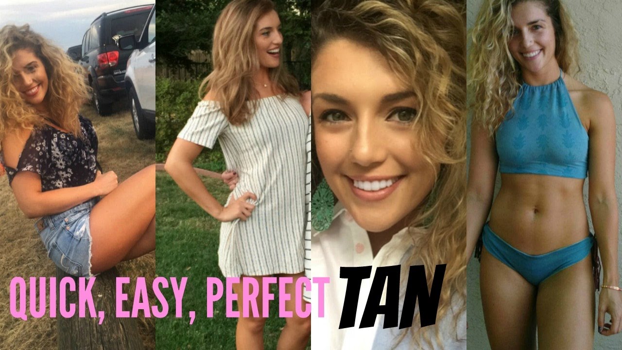 How To Get The Perfect Sunless Tan Every Single Time | Spray Tan Routine