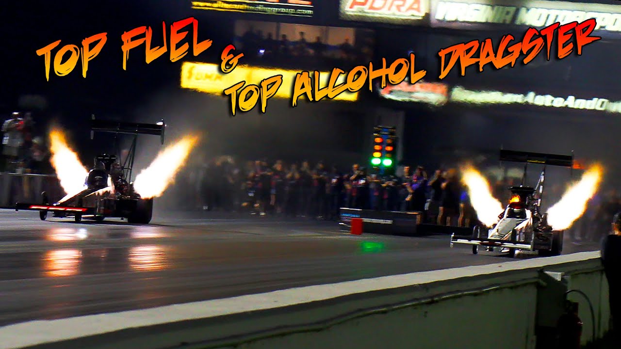 Top Fuel & Top Alcohol Dragsters - PDRA Pro Stars!