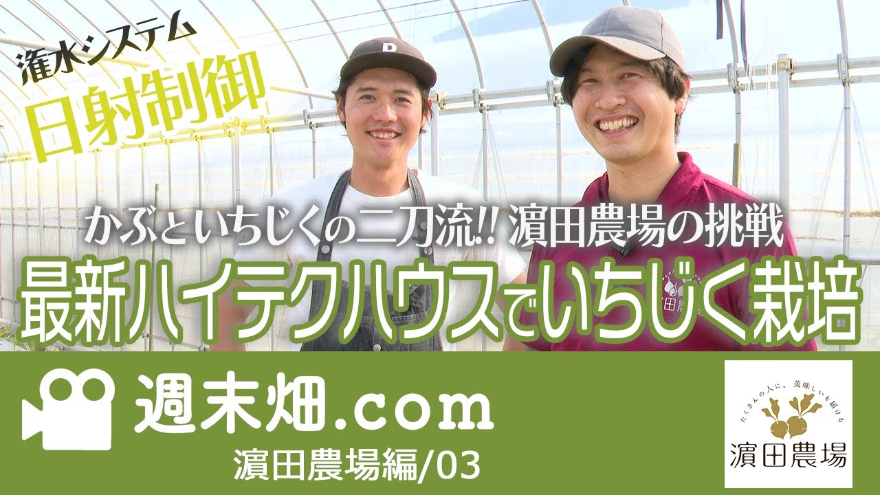 最新ハイテクハウスでいちじく栽培 | かぶといちじくの二刀流 濵田農場の挑戦！