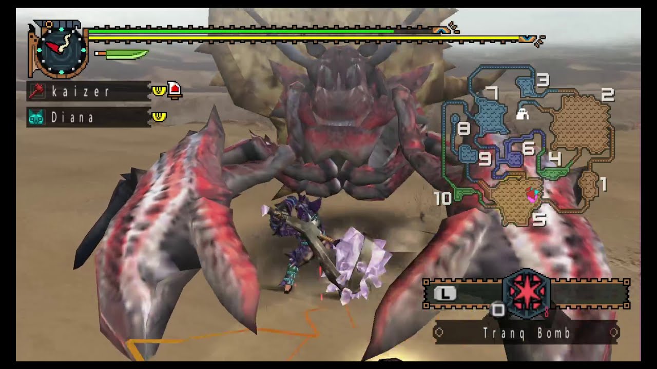 MHFU How to get Blood Red Horn at low rank, Hammer Guide