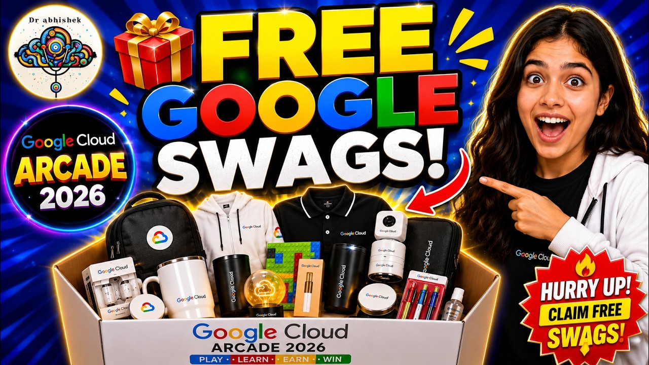 How to Get FREE Google Swags 🎁 | Google Arcade 2026 Step-by-Step Guide Arcade Facilitator 2026