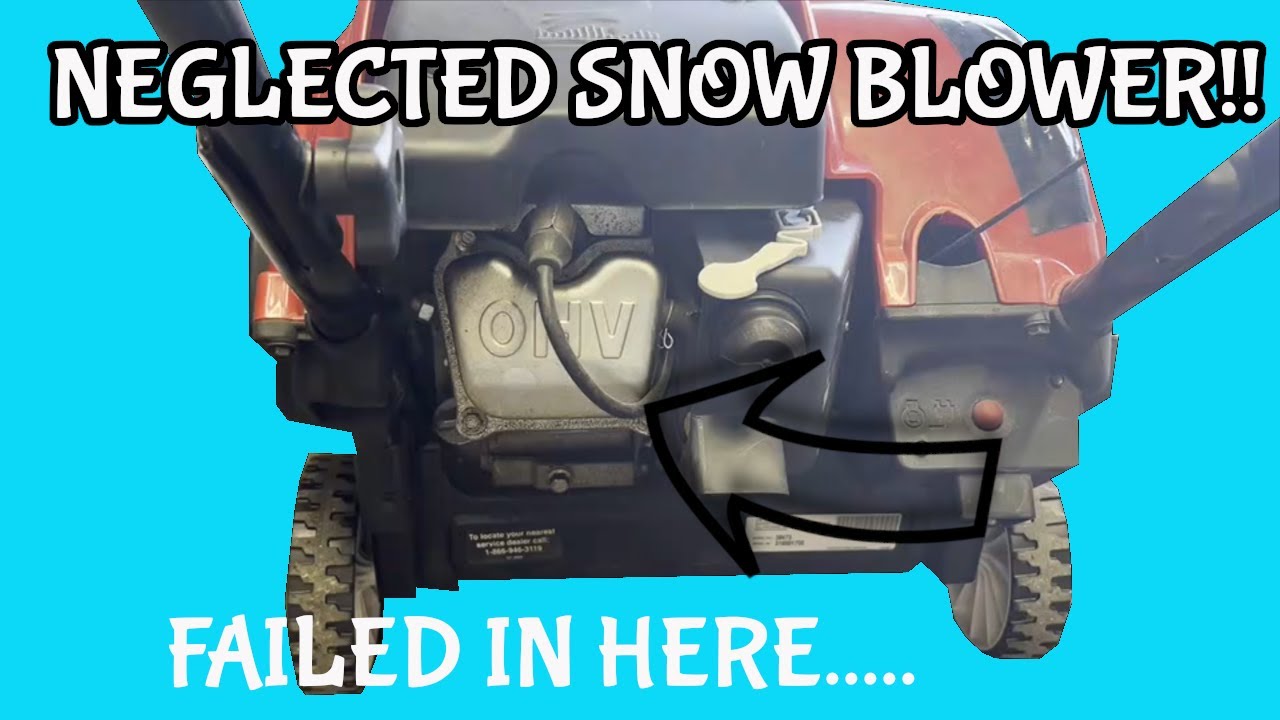 Troubleshooting and Repairing a Toro Snowblower that Backfired and Won't Start: DIY Guide