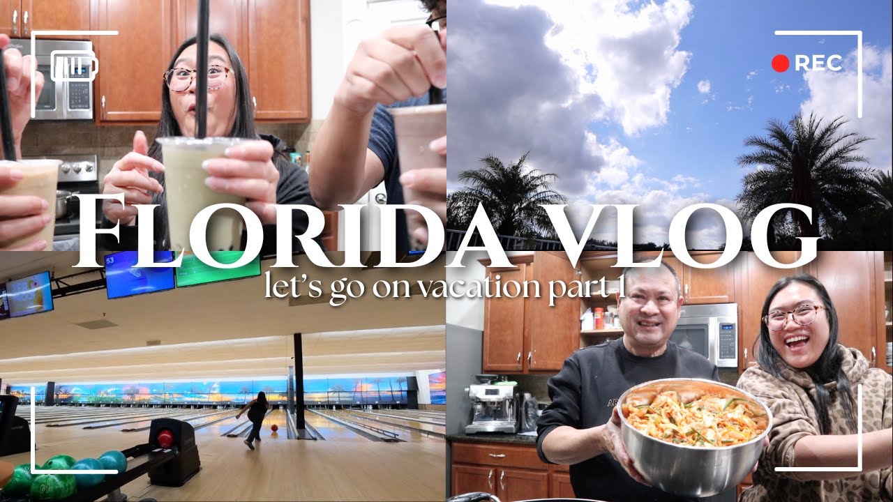 FLORIDA VLOG || Come on vacation with me!!  Visiting family, pool days, and so much food