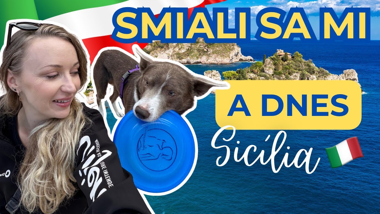 Smiali sa mi, že tancujem so psom…dnes ma dogdancing dostal až na Sicíliu 🎶🇮🇹