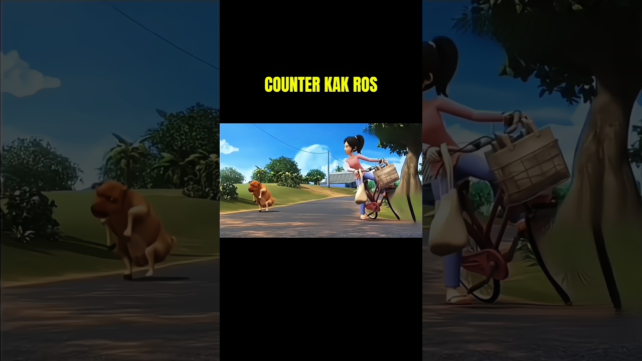 COUNTER KAK ROS 🤣🤣🤣 #kakros #upinipin #counter #kakrosupinipin #memes #funny #shorts #foryou