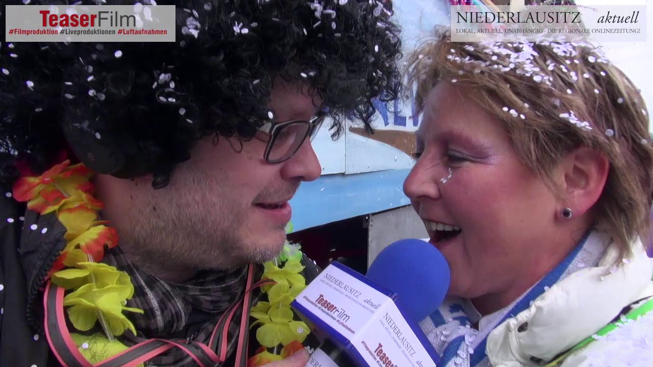 Karneval 2017: Der Zug der fröhlichen Leute durch Cottbus