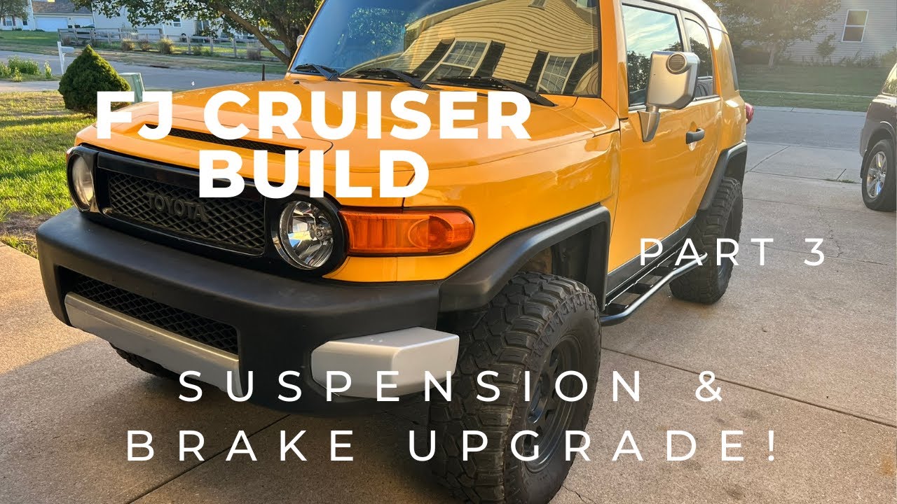Модификация FJ Cruiser, часть 3: модернизация подвески и тормозной системы!