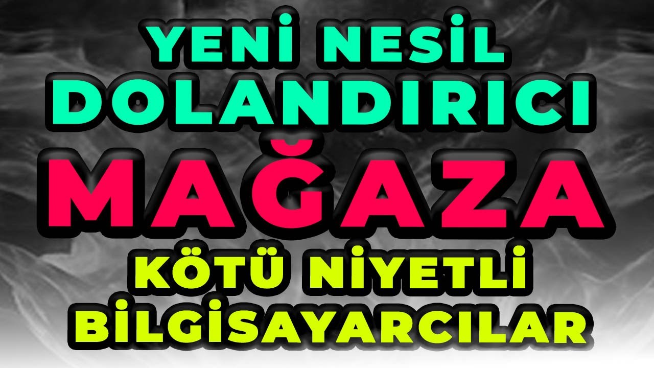 Sizden Gelenler / YENİ DOLANDIRICILIK /KANDIRMAYA ÇALIŞAN MAĞAZA! / KÖTÜ NİYETLİLER