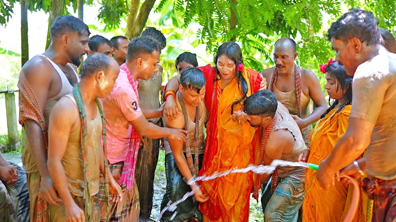 বিয়ের গোসল ভিডিও‼️রংপুরের ভাওয়াইয়া গান II বিয়ে বাড়ির গান II গ্রামের বিয়ে অনুষ্ঠান