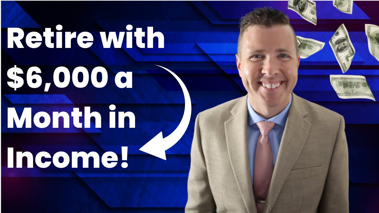 Retire With $6,000/month in Retirement Income || How Much Do I Need Saved?