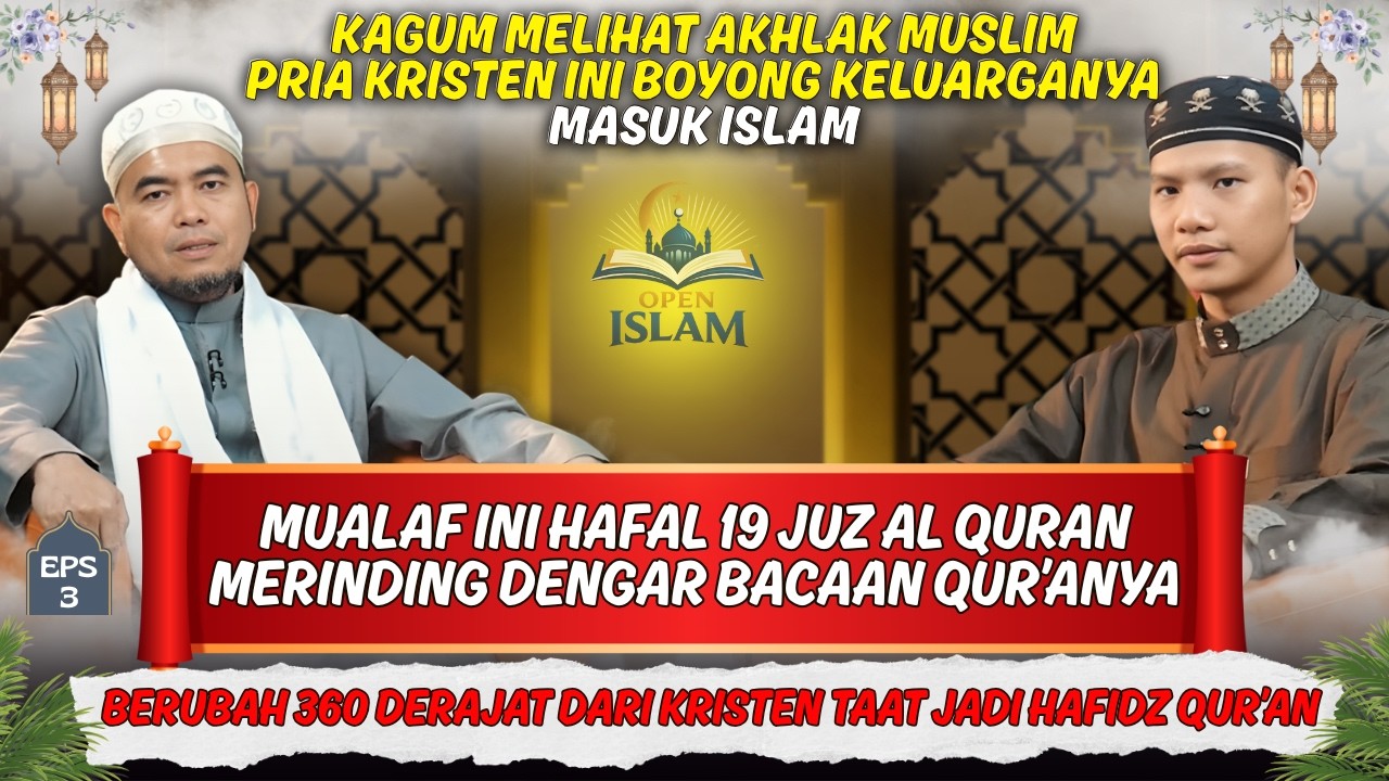 DULU TAK PERCAYA ISLAM, SEKARANG HAFAL 19 JUZ | Dapat Beasiswa & Hadiah Ribuan Dolar