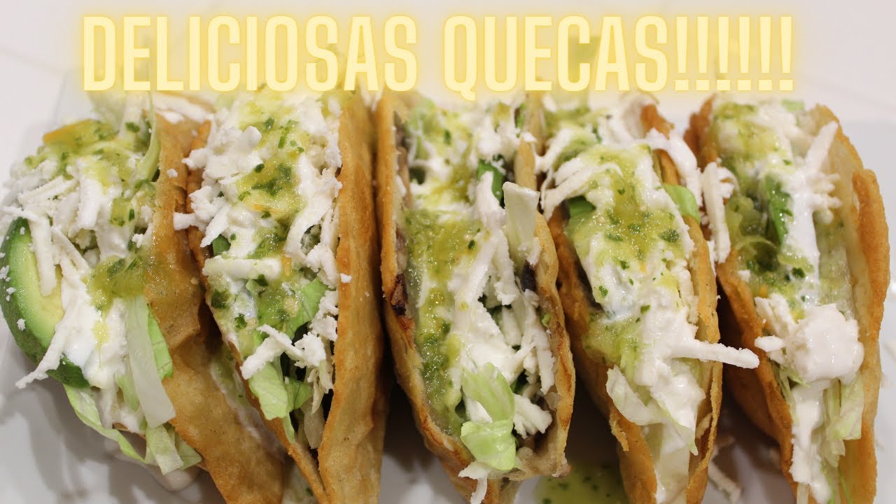 Como hacer Quecas de Champiñones | Quesadillas Estilo DF