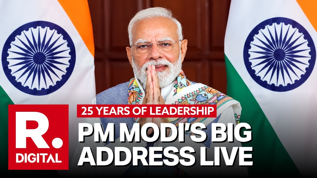 LIVE: PM Narendra Modi Addresses 'Viksit Bharat Sankalp Sabha' | 25 Years Of Leadership