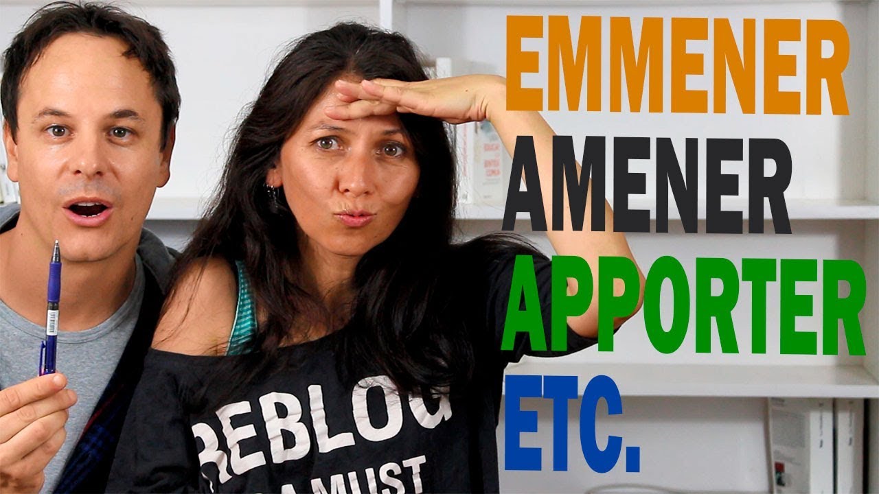 Emmener, amener, apporter, emporter, rapporter...