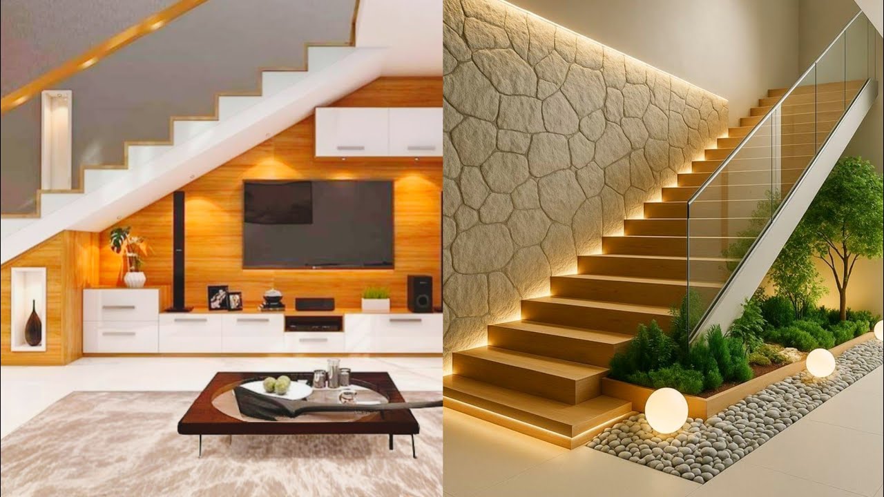 Under Staircase Storage Ideas | Under Stairs Drawers Cabinet Shelves Design | Secret Room Storage 