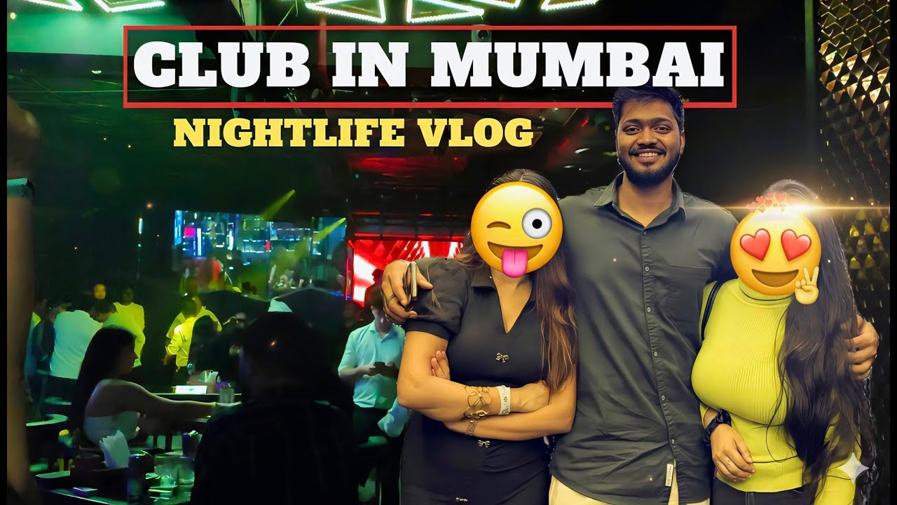 Nightlife vlog in mumbai clubs!🕺 #mumbai #vlog