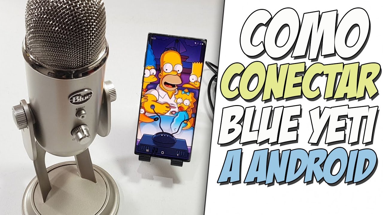Como CONECTAR MICROFONO BLUE YETI a tu MOVIL ANDROID