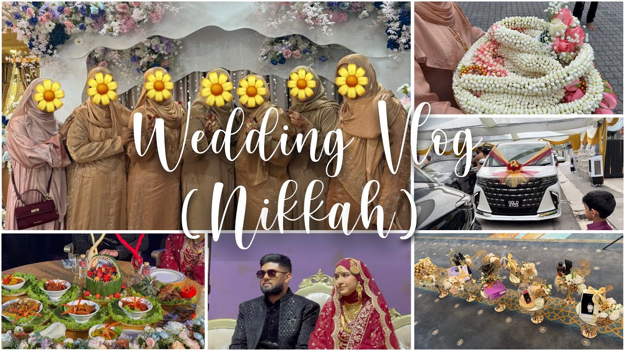 WEDDING VLOG | Salahudeen Weds Sihfana | Nikkah | Malaysian Indian Muslim Tamil Wedding | FF Fusion